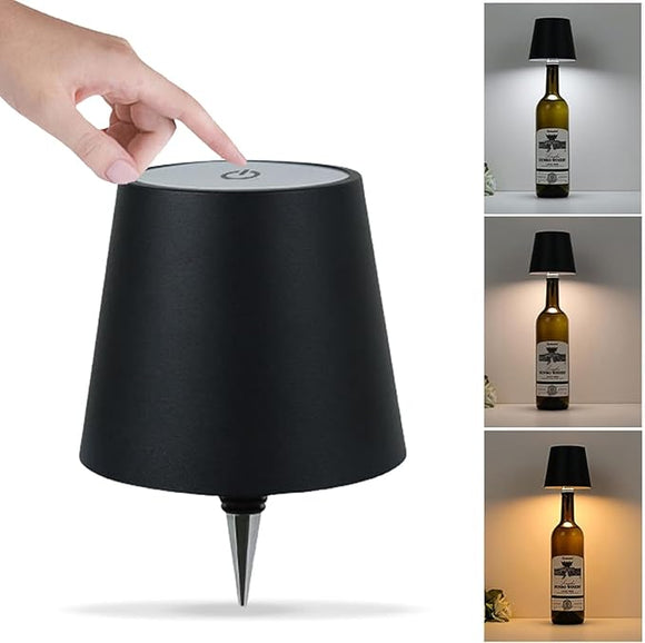 Bottle Lamp Black