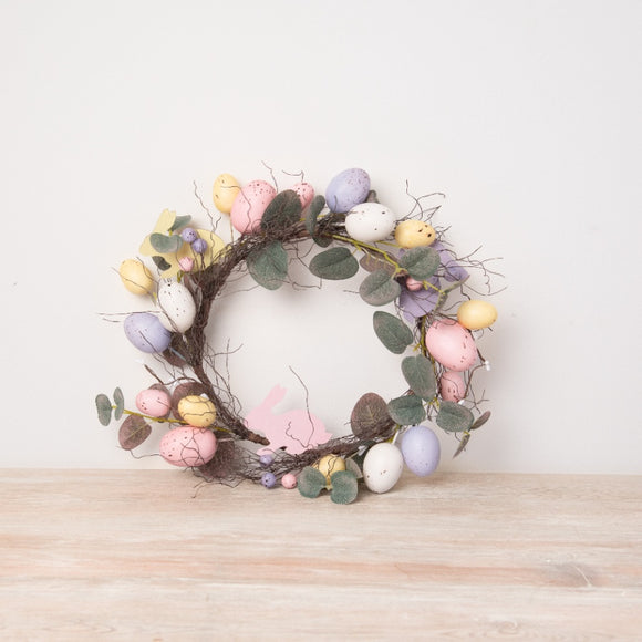 Easter Egg Wreath