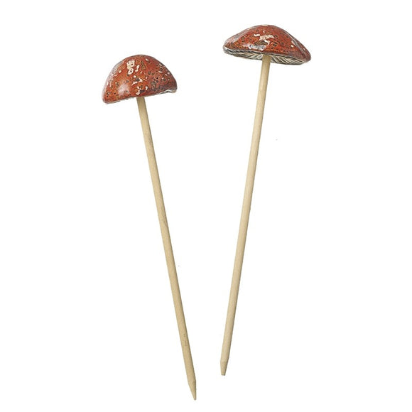 Ceramic Toadstools