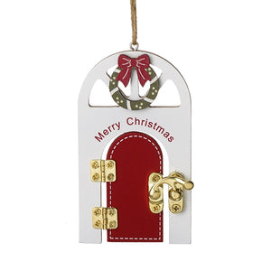 Hanging Christmas Fairy Door