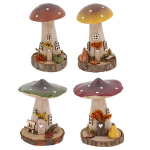 Autumn Toadstool Cottage x 1