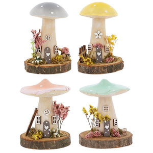 spring Toadstool Cottage x 1 Large