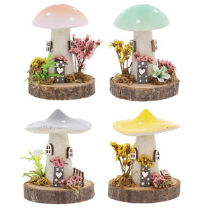 Spring Toadstool Cottage Small x 1