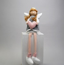 Sitting Angel with Heart