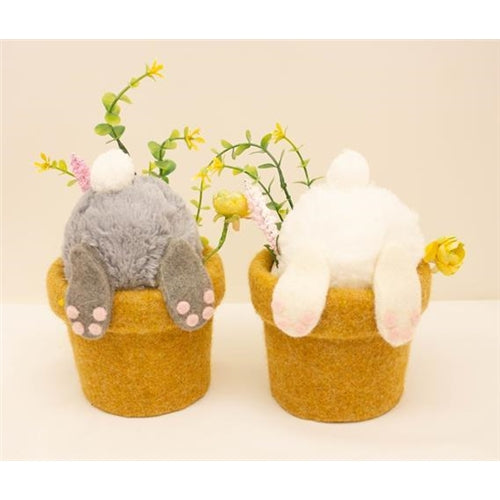 Bunny Tail Flower Pot  x1