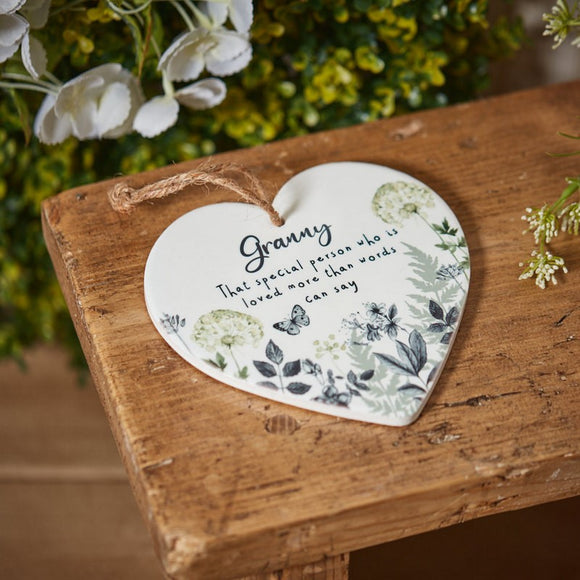 Granny Ceramic Heart