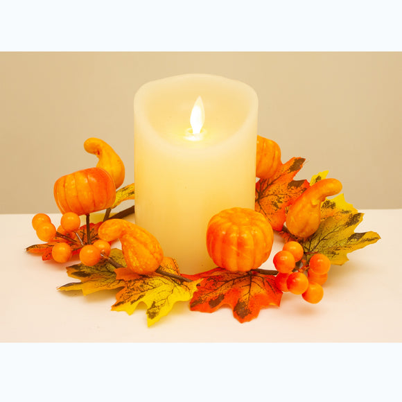 Autumn Candle Ring Candle not included